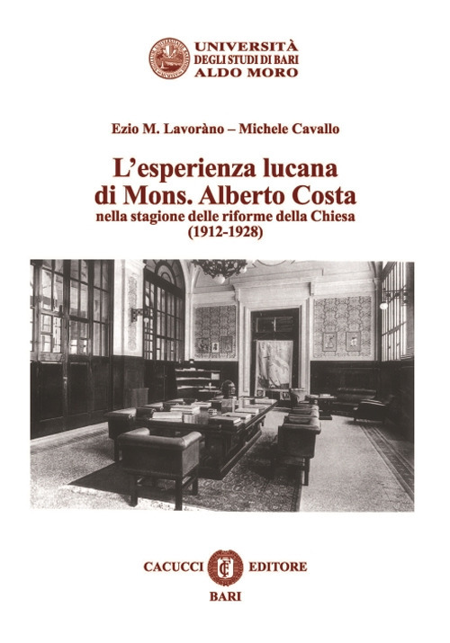 L'esperienza lucana di Mons. Alberto Costa nella stagione delle riforme della Chiesa (1912-1928)
