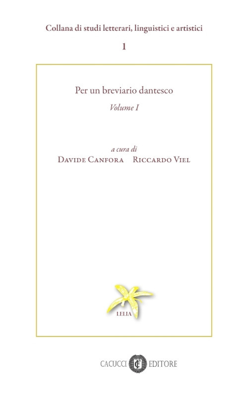 Per un breviario dantesco