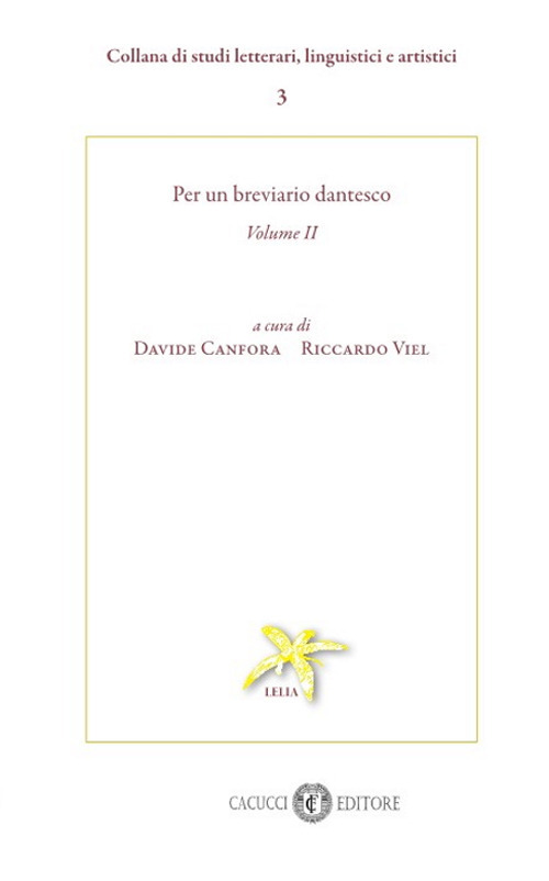 Per un breviario dantesco