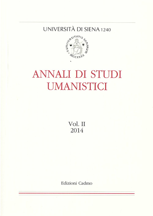Annali di studi umanistici