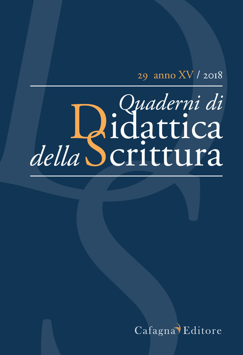 QdS. Quaderni di didattica della scrittura