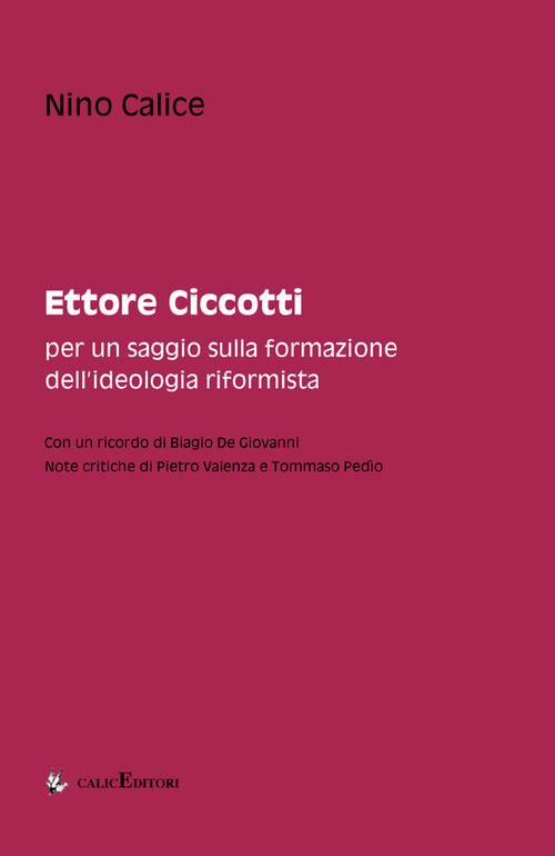 Ettore Ciccotti. Per un saggio sulla formazione dell'ideologia riformista