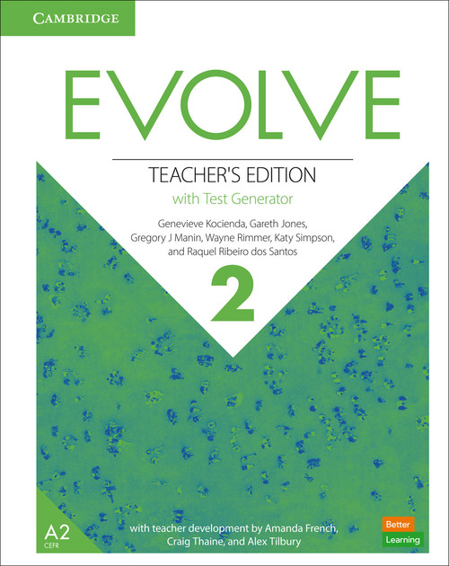 Evolve. Level 2. Teacher's Edition with Test Generator
