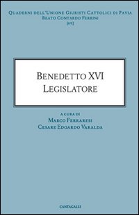 Benedetto XVI legislatore