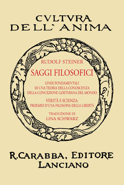 Saggi filosofici (rist. anast. 1932)