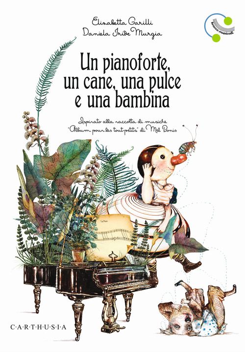 Un pianoforte, un cane, una pulce e una bambina