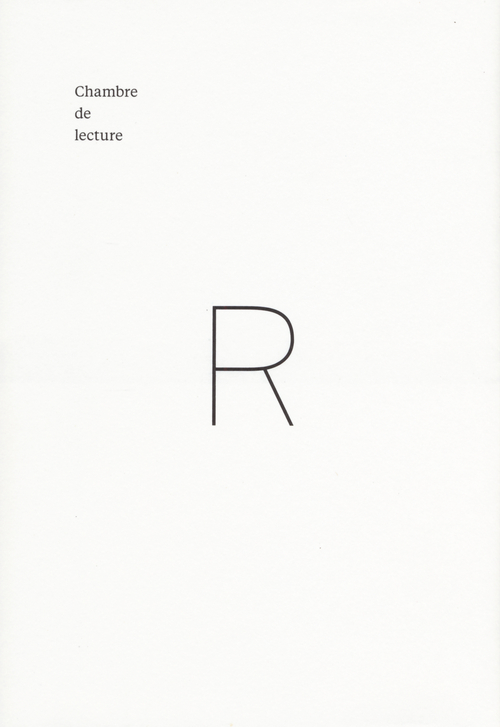 Chambre de lecture. Ediz. italiana e inglese