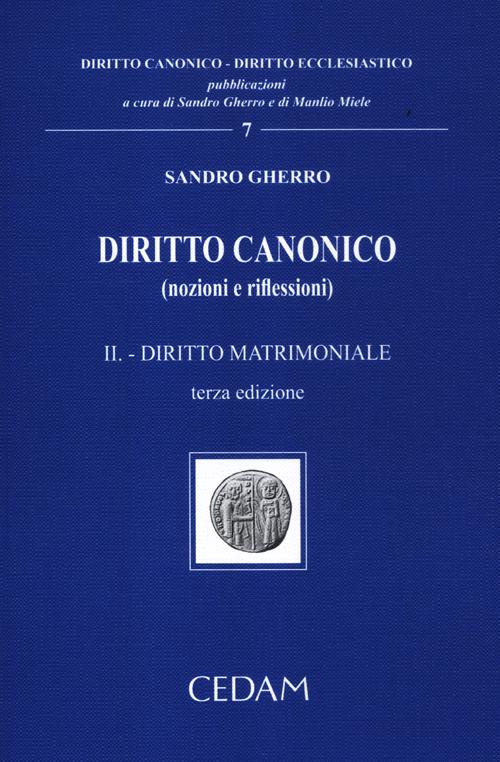 Diritto canonico (nozioni e riflessioni)