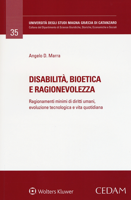 Disabilit&agrave;, bioetica e ragionevolezza. Ragionamenti minimi di diritti umani, evoluzione tecnologica e vita quotidiana