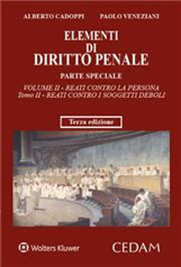 Elementi di diritto penale. Parte speciale