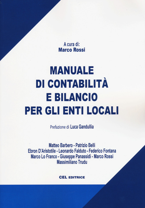 Manuale di contabilit&agrave; e bilancio per enti locali