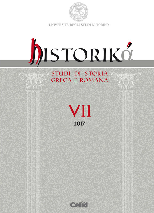 Historiká. Studi di storia greca e romana