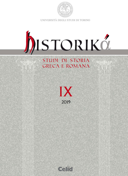 Historiká. Studi di storia greca e romana