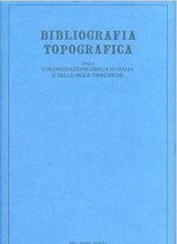 Bibliografia topografica della colonizzazione greca in Italia e nelle isole tirreniche