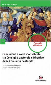 Comunione e corresponsabilit&agrave; tra consiglio pastorale e direttivo della comunit&agrave; pastorale
