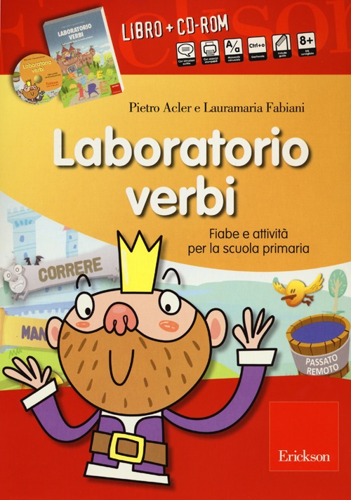 Laboratorio verbi. Fiabe e attivit&agrave; per la scuola primaria. Con CD-ROM