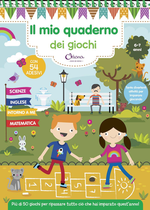 Il mio quaderno dei giochi 6/7 anni. Con adesivi