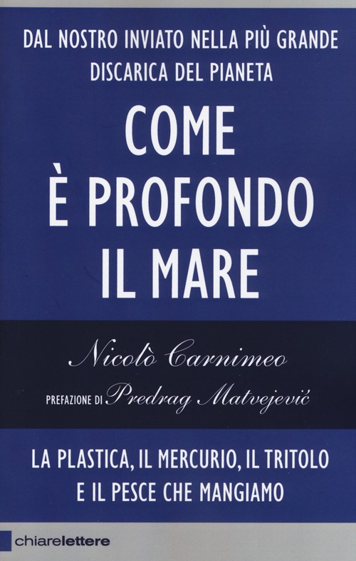 Come &egrave; profondo il mare. La plastica, il mercurio, il tritolo e il pesce che mangiamo