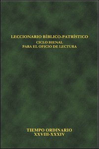 Leccionario b&iacute;blico-patristico. Ciclo bienal para el oficio de lectura