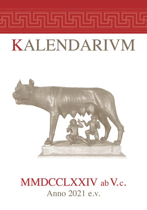 Kalendarivm MMDCCLXXIV ab V. c. Anno 2021 e.v.