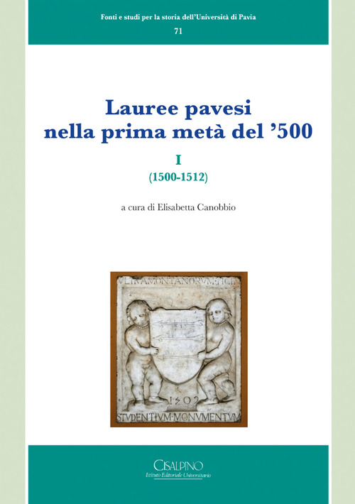 Lauree pavesi nella prima metà del '500
