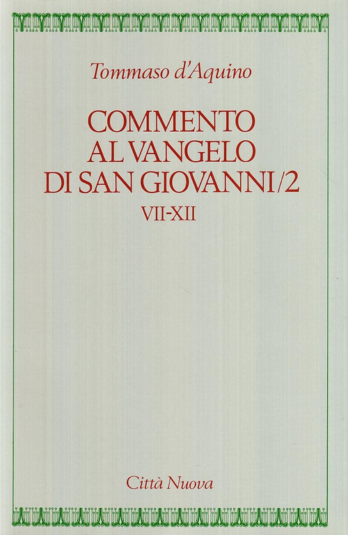 Commento al Vangelo di san Giovanni