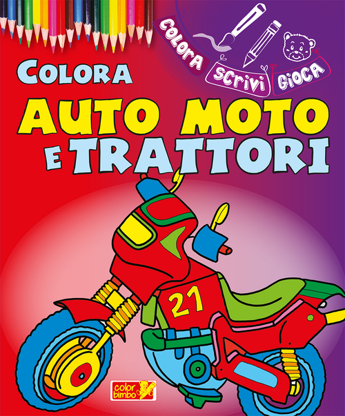 Colora auto, moto e trattori