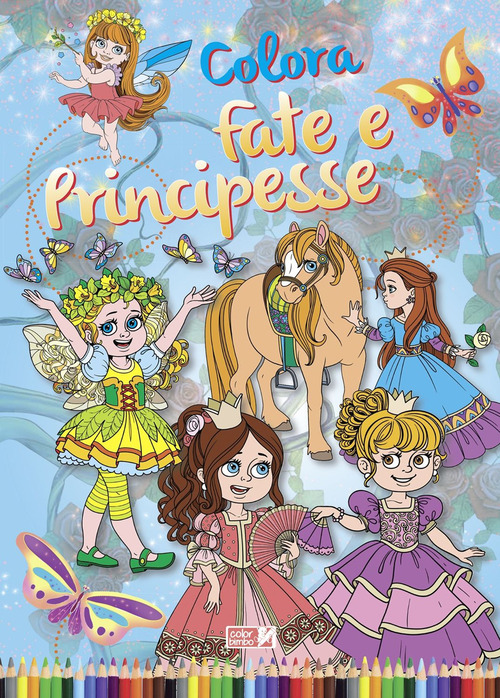 Colora fate e principesse