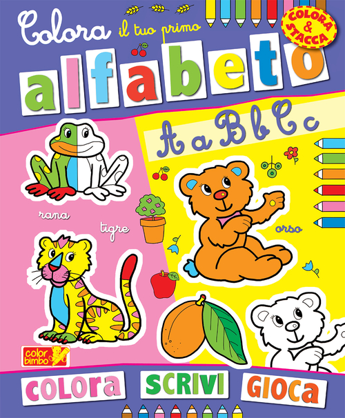 Colora il tuo primo alfabeto