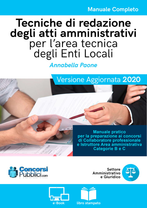 Tecniche di redazione degli atti amministrativi negli Enti Locali