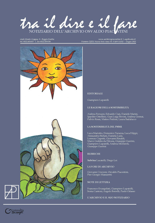 Tra il dire e il fare. Notiziario dell'Archivio Osvaldo Piacentini