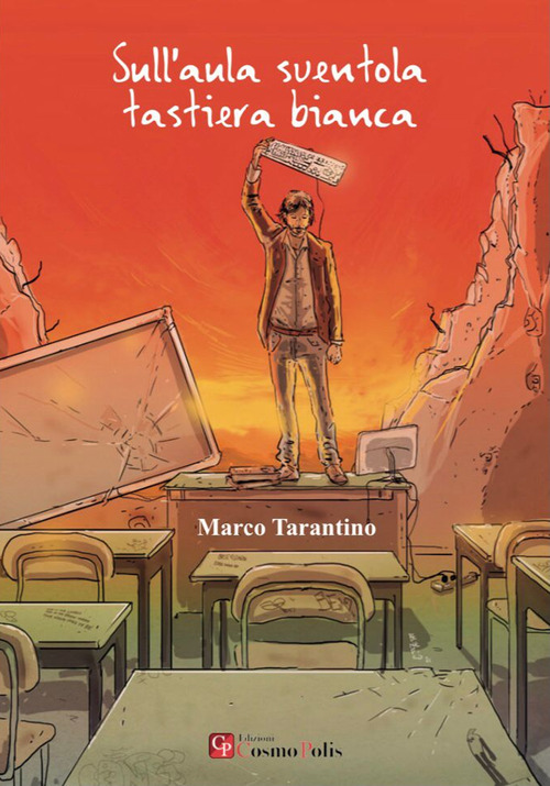 Sull'aula sventola tastiera bianca