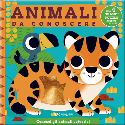 Animali da conoscere. Accarezza puzzle