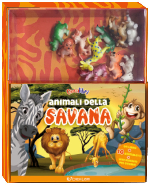 Animali della savana. Giocalibri
