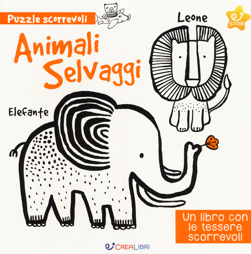 Animali selvaggi. Puzzle scorrevoli
