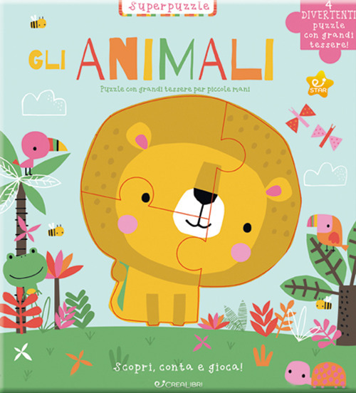 Gli animali. Scopri, conta e gioca!