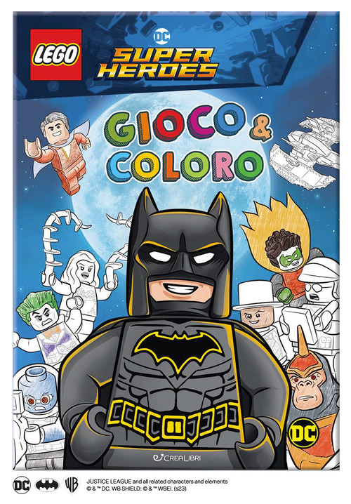 Lego DC. Gioco & coloro