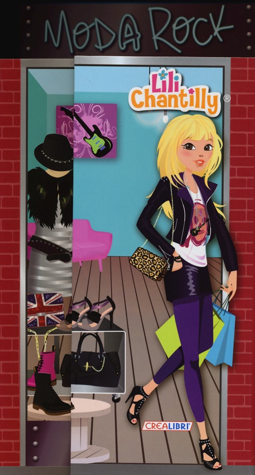 Moda rock. La boutique. Con adesivi