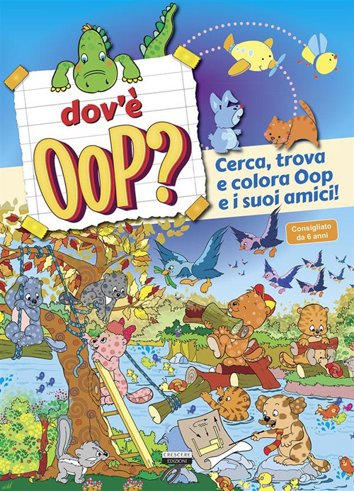 Dov'è Oop? Cerca, trova e colora Oop e i suoi amici