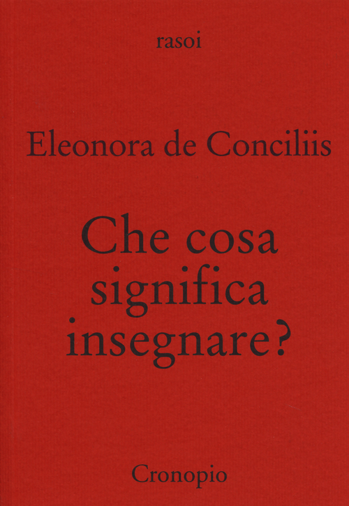 Che cosa significa insegnare?