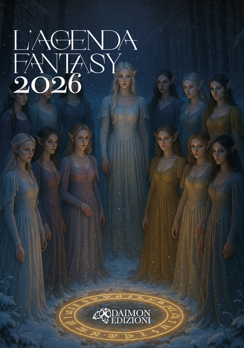 L'agenda fantasy 2026 Le dodici figlie di L&oacute;raniel