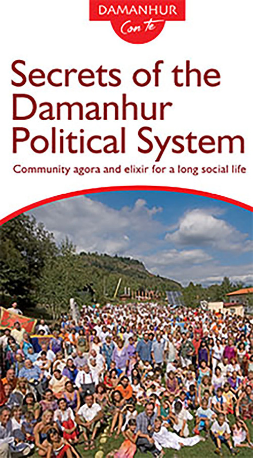 Secrets of the Damanhur Political System. Community agora and elixir for a long social life