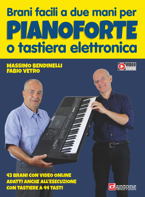 Brani facili a due mani per pianoforte o tastiera elettronica. Partitura