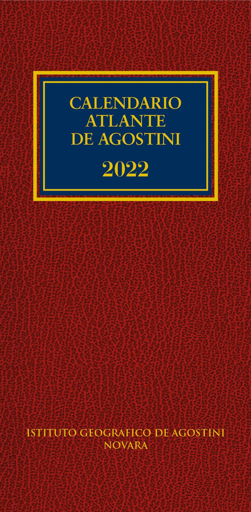 Calendario atlante De Agostini 2022
