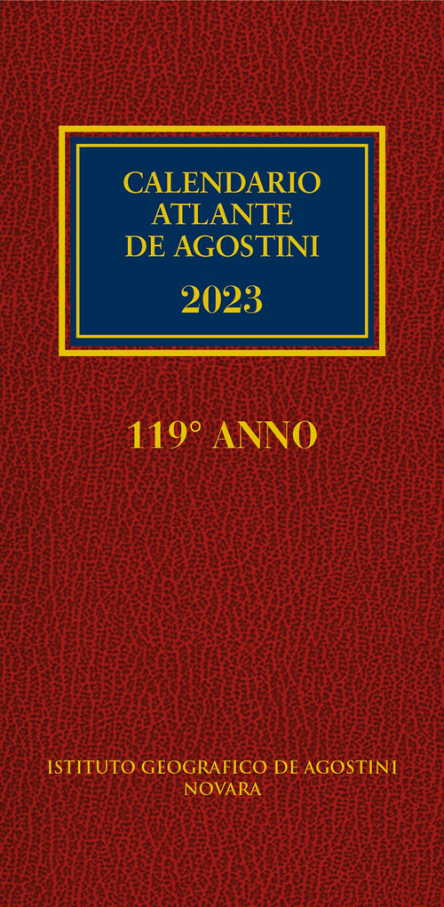 Calendario atlante De Agostini 2023