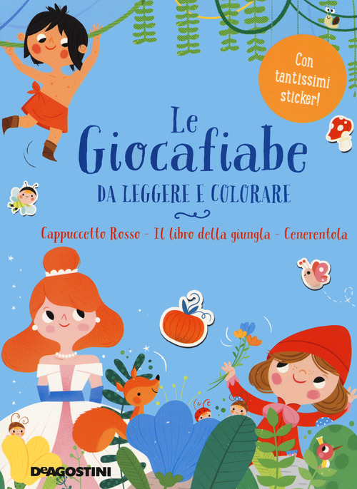 Le giocafiabe da leggere e colorare