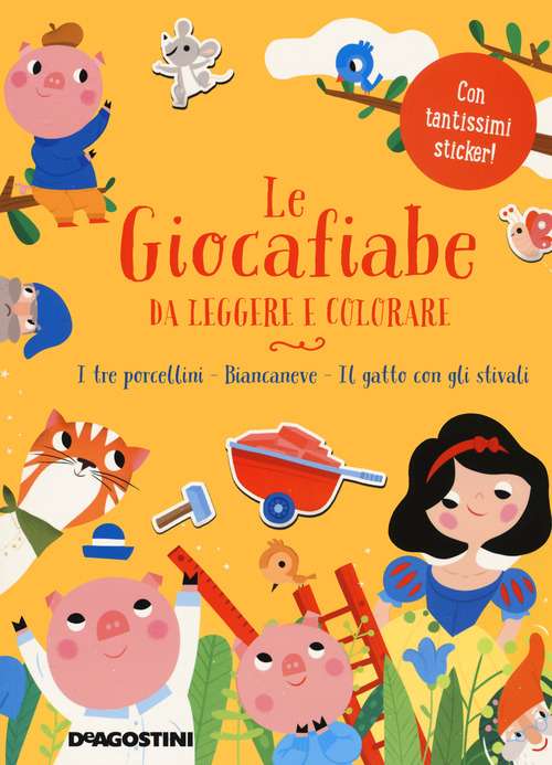 Le giocafiabe da leggere e colorare