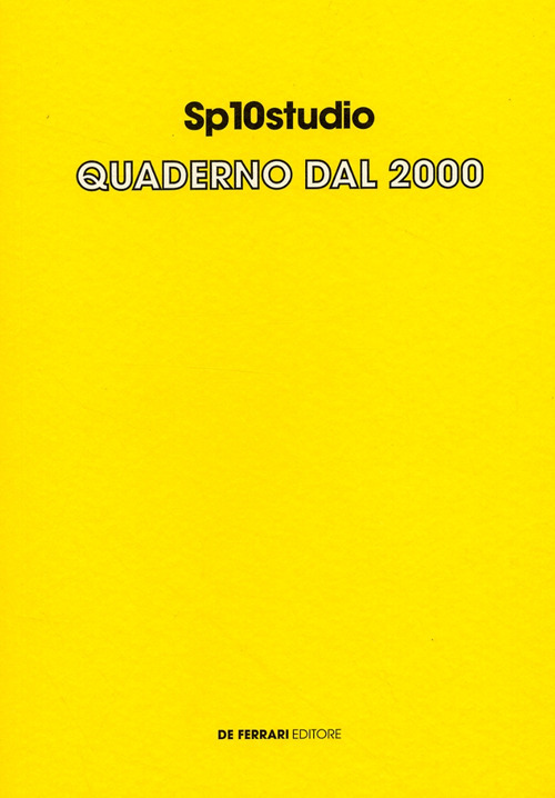 Quaderno dal 2000