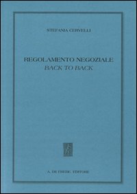 Regolamento negoziale back to back