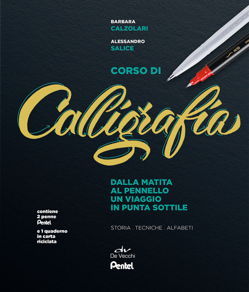Corso di calligrafia. Dalla matita al pennello. Un viaggio in punta sottile. Storia, tecniche, alfabeti